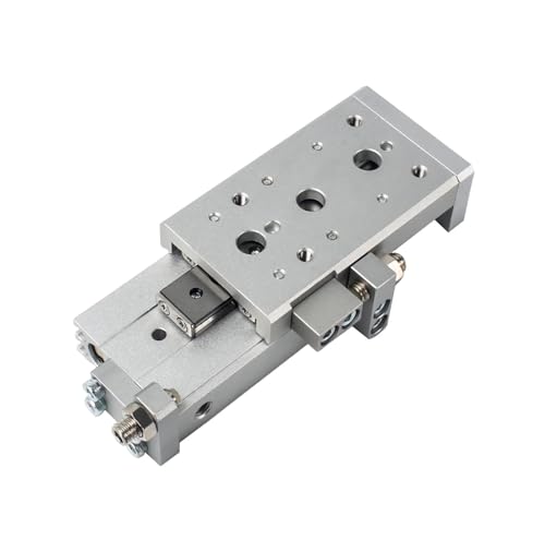 Cilindro de doble varilla MXS8-50 para guiado lineal de mesa neumática AS AT 6