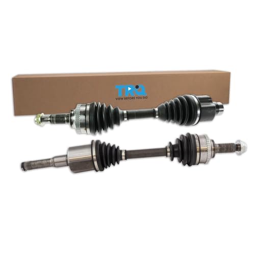 Image of TRQ CV Axle Assembly Set for 2009-2012 Ford Escape 2009-2011 Mazda Tribute | for 2009-2011 Mercury Mariner 2009-2012 Ford Escape 2009-2011 Mazda Tribute Auto Trans Driver and Passenger Side