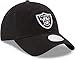 New Era Women's NFL Core Classic 9TWENTY Adjustable Hat Cap One Size Fits All (Las Vegas Raiders - Black)