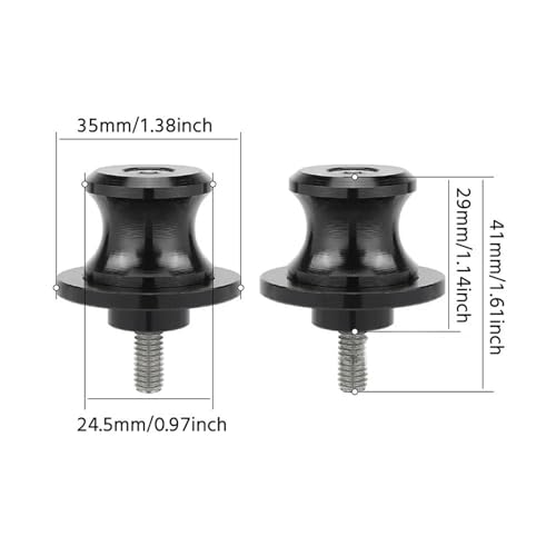 Deslizador de carretes M6 para elevar y proteger tu Aprilia Dorsoduro 900 3