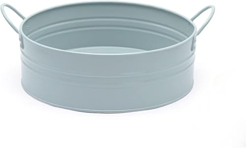 Miniatura 5 de Cuenca de metal con asas (verde)