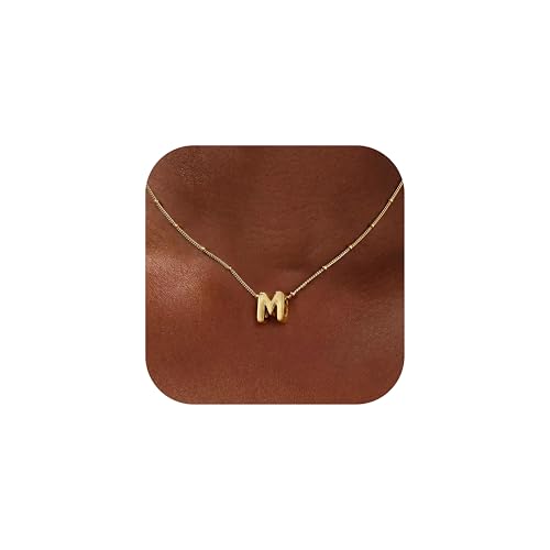 MILACOLATO Collar Inicial Corazón Para Mujer A-Z Collar Personalizado Collana Donna Oro 18K Cadena Plata Collar Nombre Ajustable San Valentin Regalos Originales Para Mujer-GM