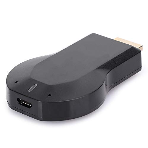 Receptor de Pantalla WiFi Inalámbrico, Adaptador de Duplicación de Pantalla HDMI 1080P para Teléfonos Inteligentes, Dispositivo de Espejo de Pantalla Dongle para Móviles, Tabletas, Proyectores