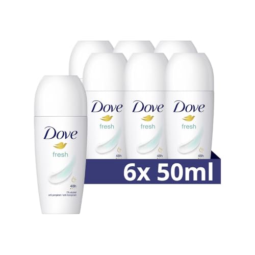 Dove 6er Pack - Deodorant Roll-on - Fresh - 50ml – Ansicht 1