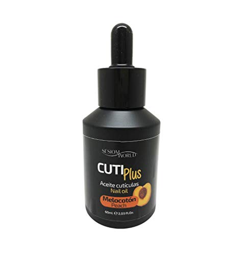 Aceite de cutículas hidratante y nutritivo CUTIPlus aroma melocotón 60ml sesioMWorld®