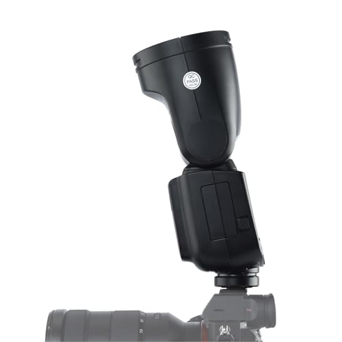 Image of GODOX V1 V1-S Flash for Sony Cameras, 76Ws 2.4G TTL Speedlite for Sony Speedlight HSS 1 /8000s, 480 Full Power Shots, Rechargeable Li-ion Battery, 1.5s Recycle Time, 10 Levels LED Modeling Lamp