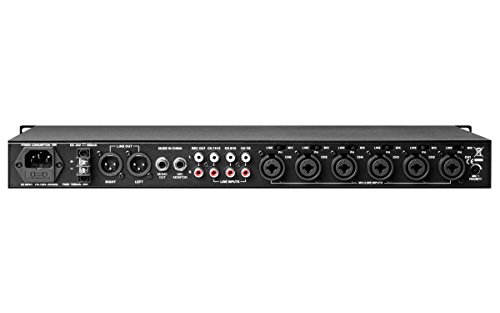 Denon Professional DN-312X - Rackmount 12-kanaals line mixer met prioriteit inclusief 6 HDHQ microfoonvoorversterker combo-ingangen - Image 4