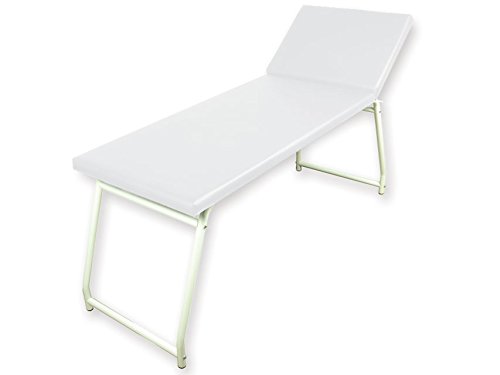 LETTINO DA VISITA BASIC - verniciato bianco - materasso bianco