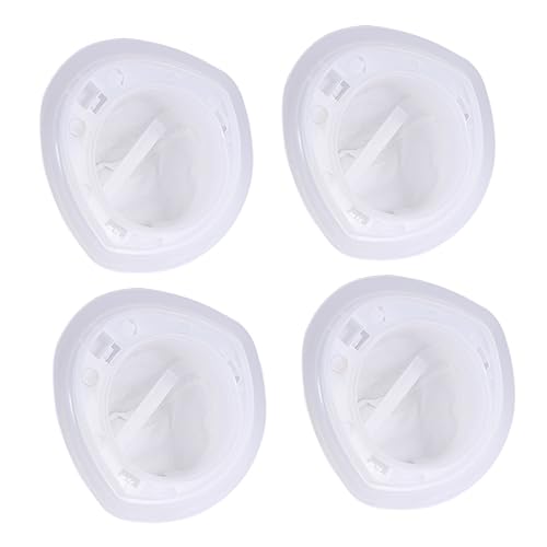 ETHZZLE 4pcs White Vacuum Cleaner Handheld Vacuum Cleaners High Efficiency Filter Vacuum Cleaner Cordless