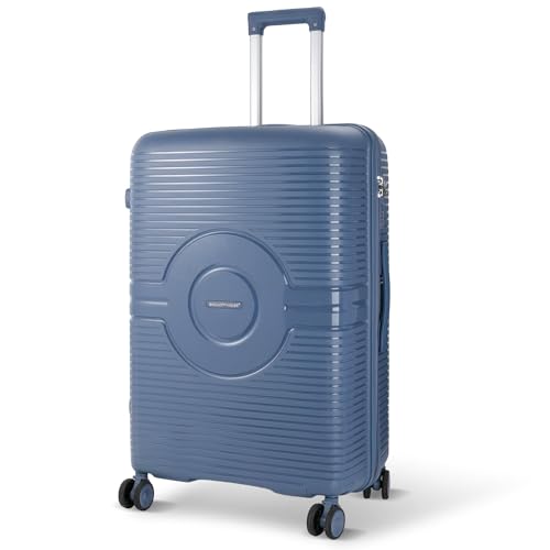 Artebeads Maleta de Viaje Mediana, PP Material Trolley Rígida Expandible con Ruedas Giratorias y Cierre de Combinación, Mediana Equipaje de Mano Resistente y Duradero, Ligero(Azul Oscuro, 68x44x25cm) Artebeads Maleta de Viaje Mediana, PP Material Trolley Rígida Expandible con Ruedas Giratorias y Cierre de Combinación, Mediana Equipaje de Mano Resistente y Duradero, Ligero(Azul Oscuro, 68x44x25cm)