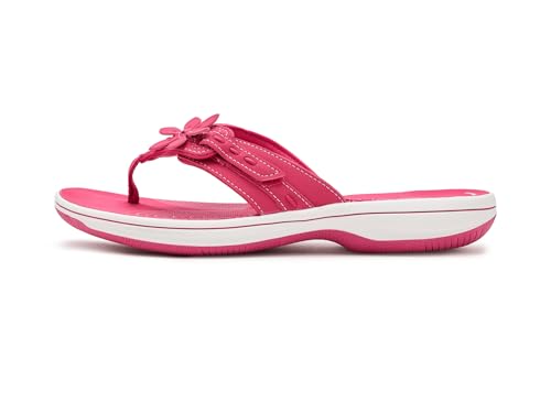Image of Clarks Women's Breeze Opal Cloudsteppers Flip-Flop | Casual Sandals