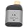Переходник Type C Male to Mini Adapter Высокое разрешение 4K при 60 Гц для пользователей OS X Корпус из алюминиевого сплава