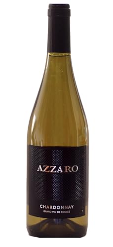 Vino Blanco Azzaro Chardonnay, IGP Pays d'Oc, 750ml, 14% de vol.