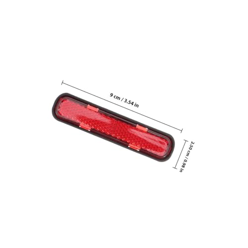 Reflectores de seguridad reflectantes para vehículos x10 miniatura 2