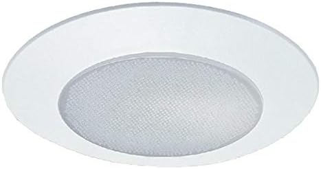 6” INCH RECESSED CAN LIGHT SHOWER TRIM FROSTED GLASS ALBALITE LENS - Replaces JUNO 20-PW - 6 PACK
