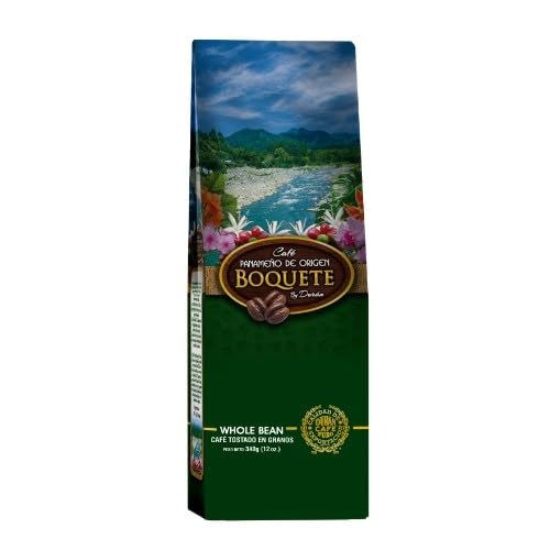 Cafe Duran Boquete Panama Whole Coffee Beans 12oz. Gourmet Highland Coffee. Freshly Imported!