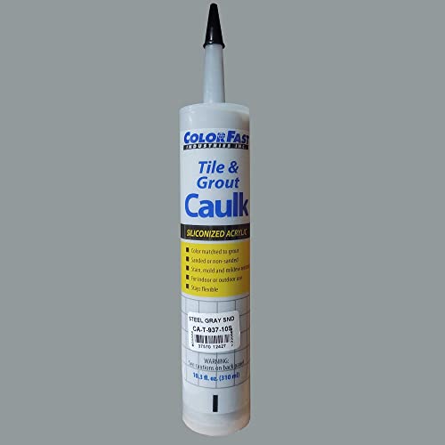 Sellador acrílico color gris acero 10 oz miniatura 1