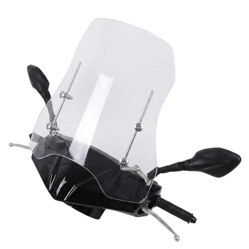 �d�C�����ԗp�E�C���h�V�[���h ���� ����3.0mm ����37/45/50cm�I���� �ϖ��� �o�b�e���[�쓮�ԗ��E�I�[�g�o�C�ɑΉ� ���t���ȒP �h�� ���E�N���A ������ (����2.0mm�A����45mm,A)