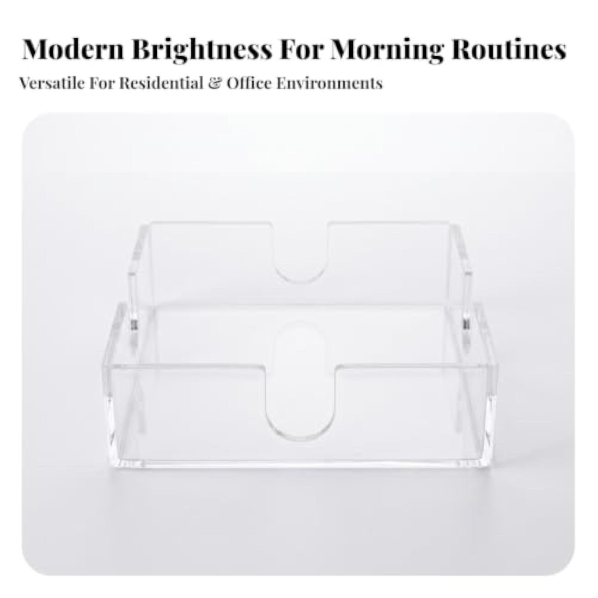 Clear Acrylic Napkin Holder, Easy Access Design