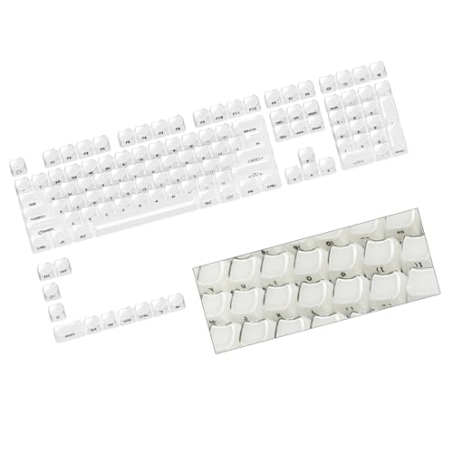 Teclas para teclados mecánicos MAO de 119 piezas con impresión lateral y diseño completo