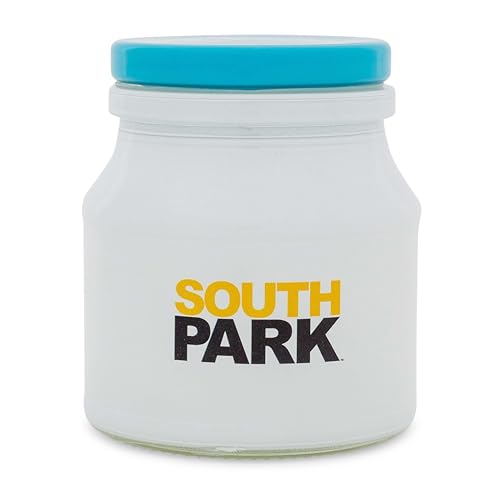 Silver Buffalo South Park Randy Marsh Glass Storage Jar With Lid | Container For Snacks, Candy, Keepsakes | Holds 5 Ounces