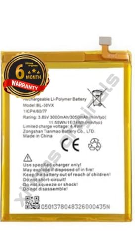 Image of BL-30VX Battery for Infinix Smart 2 Pro, Hot 8 X5514 X5515-3000mAh Battery with 6 Month Warranty** (V116)