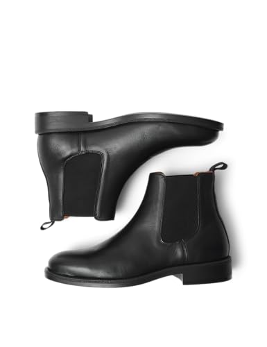 Image of SELECTED HOMME Men's Smart Casual Slhjoseph Leather Chelsea Boot Noos
