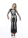 Karnival Costumes Skeleton Lady Of The Crypt Dress Women's Costume Medium 10-12