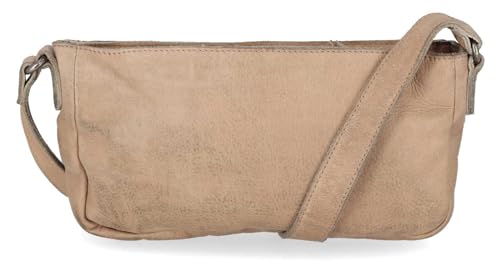 Harley-Davidson Women's Washed Genuine Leather Shoulder Bag Purse - Brush Tan4