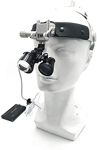 Loupes binoculaires chirurgicales 3.5X lunettes de dentiste avec lampe