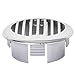 KUAFU 3'' Round Air Vent Cover Hood for Marine Boat Swim Platform Deck 304 Stainless Steel Chrome Grill Grille Domed Louvered