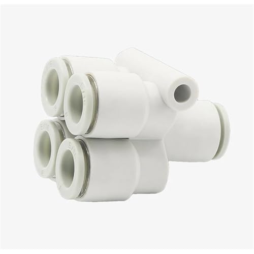 Conector neumático de cinco vías con diseño de cuatro vueltas PRG12-8 2