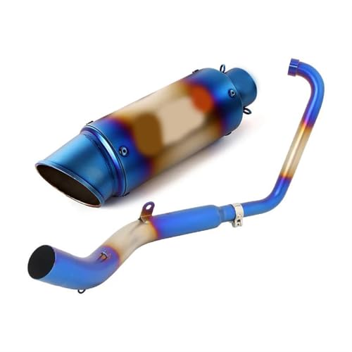 Tubo de enlace y escape completo para moto Zontes ZT125 U1 G1 en ciudad