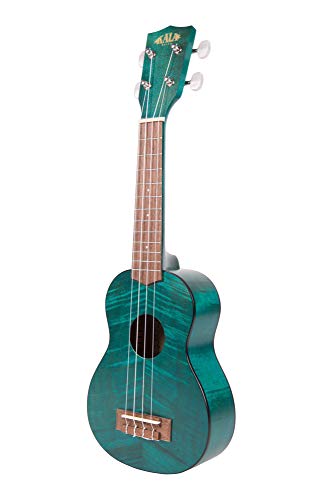 KALA KA KA SEMB Ukulélé Soprano bleu en acajou avec Housse - Les Beatles, Paul McCartney, John Lennon, RIngo Starr, George Harrison KALA KA KA SEMB Ukulélé Soprano bleu en acajou avec Housse – Image 4