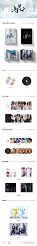 Up10tion Light Up 9th Mini Album Light Spectrum Version CD+1p Poster+80p PhotoBook+1p PhotoCard+1p Circle PhotoCard+1p Bookmark+Message PhotoCard Set+Tracking Kpop Sealed