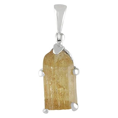 Starborn Imperial Topaz Crystal Pendant in Silver Cover