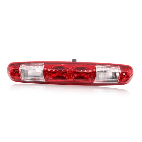 Yunnergo High Mount Stop Third Brake Light Cargo Lamp 25890530 Compatible with 2007-2013 Silverado Sierra 1500 2500HD 3500HD (Red 3 Pin)