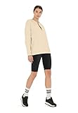 weiches Fleece Wolford Sweater Top Long Sleeves Moon Shell for Women