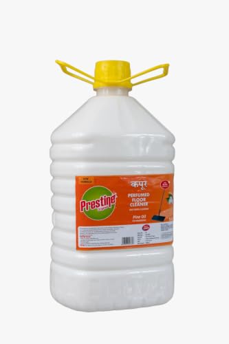 Image of Prestine Kapoor Floor Cleaner Liquid 5 ltr, Disinfectant Floor Cleaner Liquid, Camphor Perfumed Floor Cleaning Liquid, Kills 99.9% Germs, Phenyl Floor Cleaner Liquids For Tiles Cleaner & Hard Floors