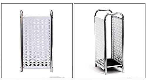 Paragüero de pie de hierro con diseño rectangular resistente para oficinas Times 4