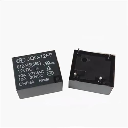 Relais 12V JQC-12FF 012-HS pour reparer carte de controle 10A 4PIN