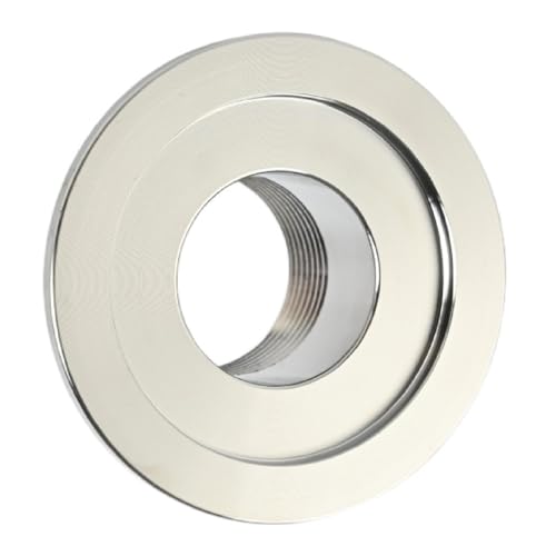 Image of SS304 KF40 NPT Female Adaptor thread 3 /4 inch NW40 KF Female coupling ISO-KF40 X FNPT 3 /4 inch