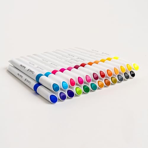 Camlin Kokuyo Brush Pens, 24 Shades (Multicolor) - Image 3