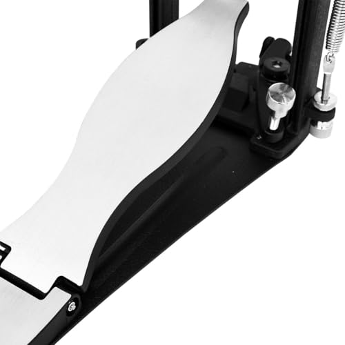 Pedal doble para bombo de cadena metal ajustable miniatura 4