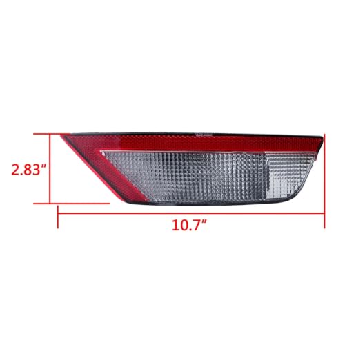 Lámpara de marcha atrás LED para el parachoques trasero de Ford Focus MK2 2008-2010 3