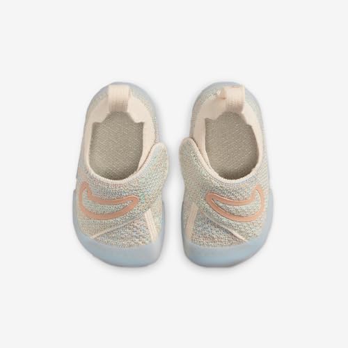Nike Swoosh 1 Baby/Toddler Shoes (Mint Foam/Aluminum/Doll/Orange Chalk)4