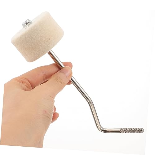 Pedal de Bombo con Cabeza de Fieltro Firme para Batería miniatura 2