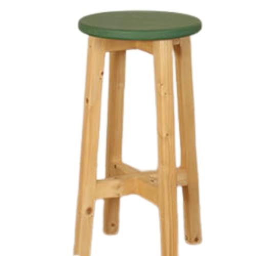 ハイスツール グリーン×ナチュラルカラー[受注生産商品]