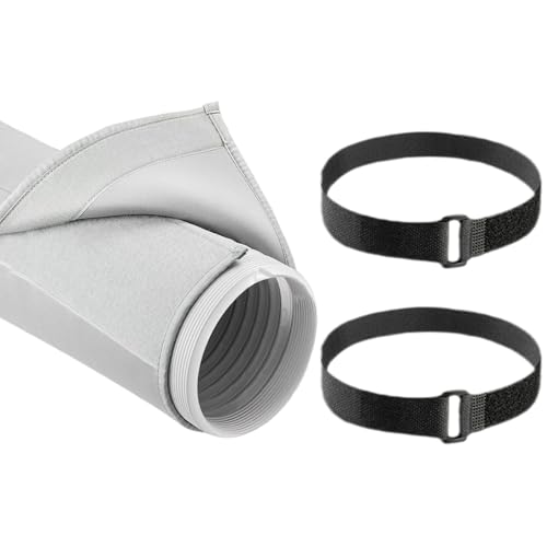 Isolant de tuyau de climatiseur haute performance avec 2 sangles réglables