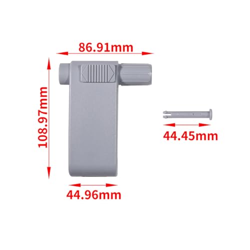 YUCKMZ Dachfenster Griffhebel Griffkonsole Set AF/BA 4stk Ersatzteil Kompatibel mit Braas Atelier-Fenster Grau